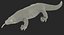 Dragão de Komodo equipado para Cinema 4D