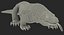 Dragão de Komodo equipado para Cinema 4D