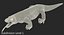 Dragão de Komodo equipado para Cinema 4D