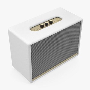Classic Design Portable Wireless Speaker White Generic