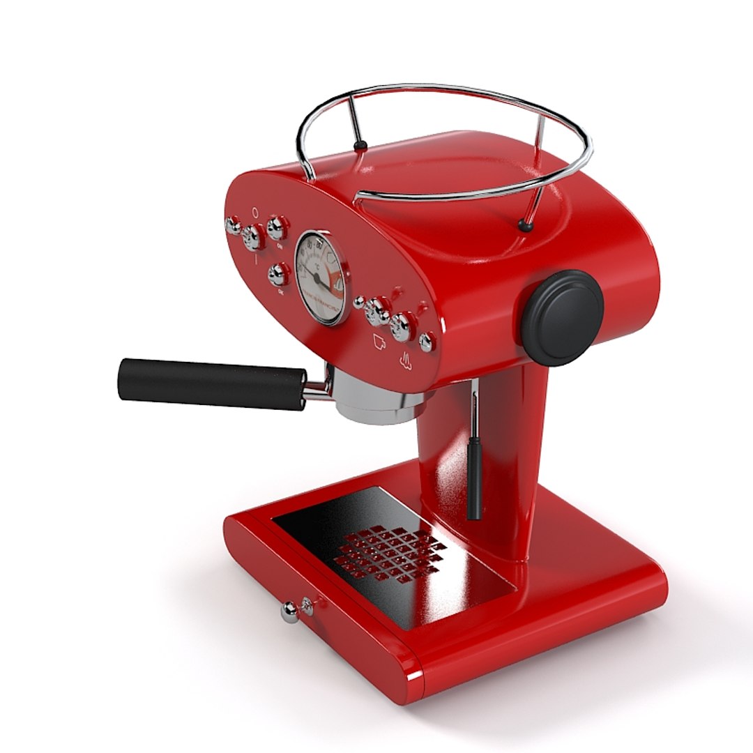 3d francis coffee machine model