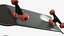 Three Realistic Skateboards
