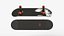 Three Realistic Skateboards