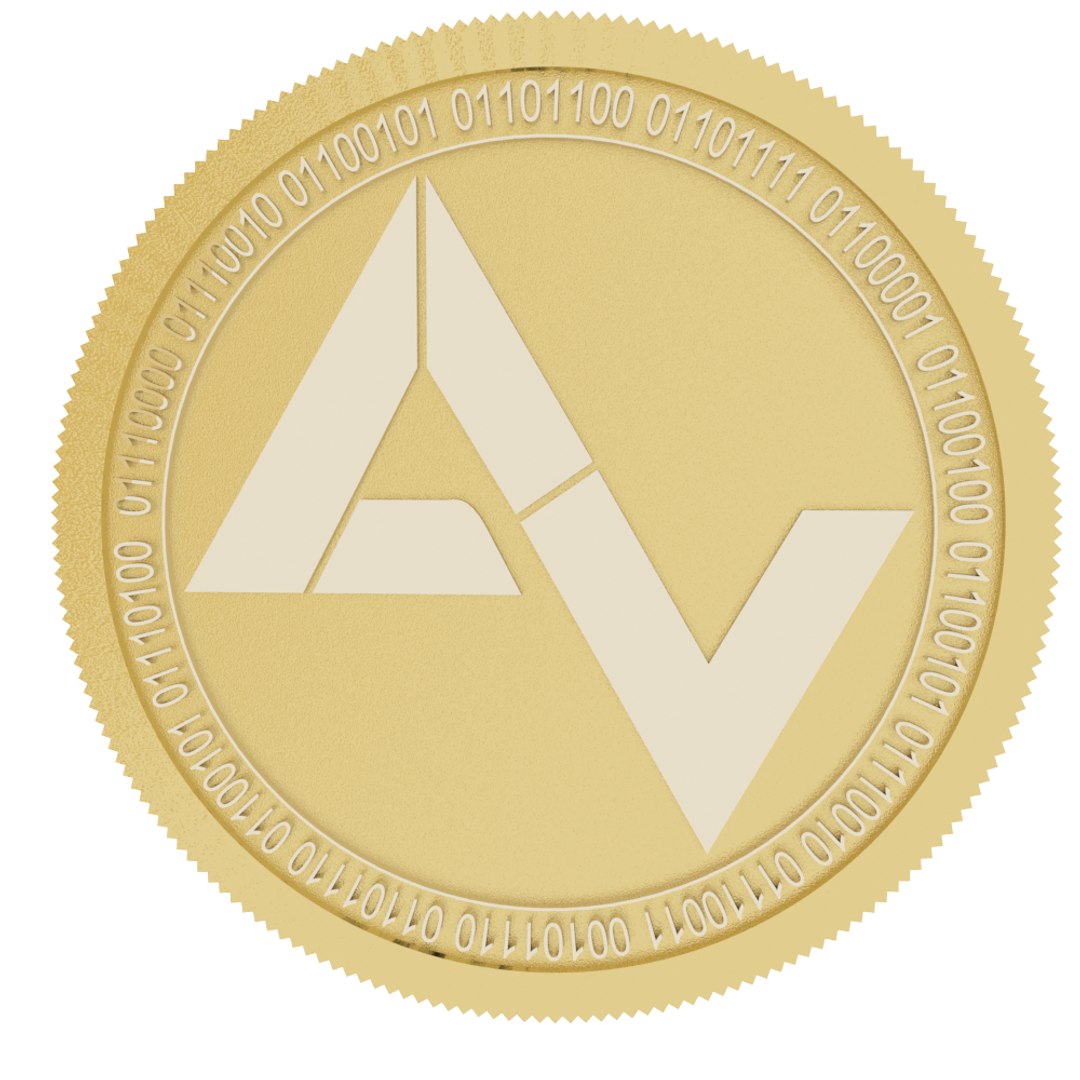 3D Azbit Gold Coin Model - TurboSquid 1593862