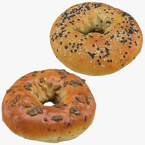 Sunflower and Sesame Bagel
