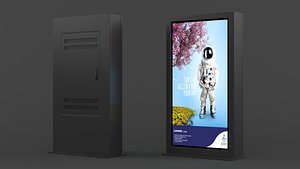 3D model Electronic Kiosk