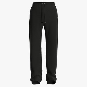 Male sweatpants 3D model