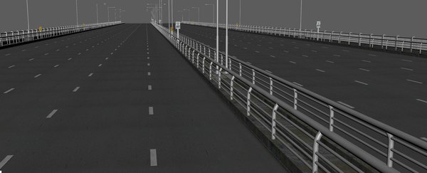 Architecture road highway 3D model - TurboSquid 1286469