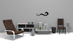 3ds objects various item