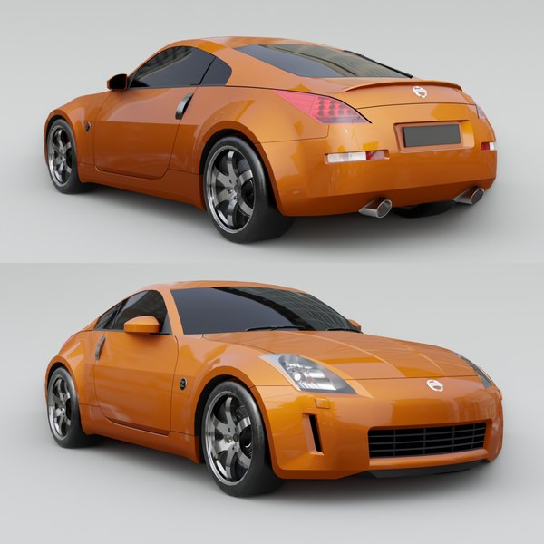 Nissan 350Z 3D model TurboSquid 1985253