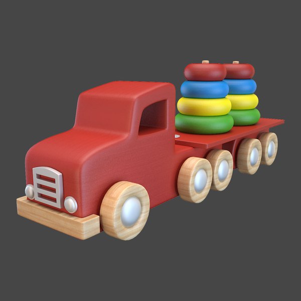 Personagem de caminhão brinquedo pequeno para dese Modelo 3D - TurboSquid  1252855