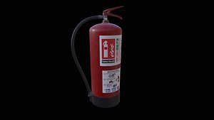 Fire Extinguisher 3D model