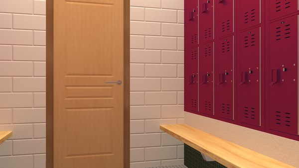 modelo 3d Vestuario Metálico Rojo - TurboSquid 2230739
