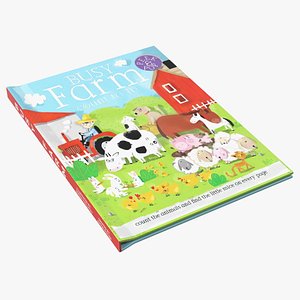 3D Children Pop Up Book model