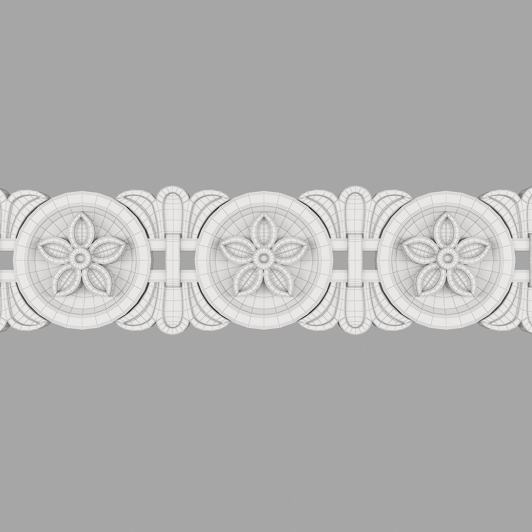 Classic Pattern 013 3D Model - TurboSquid 2098853