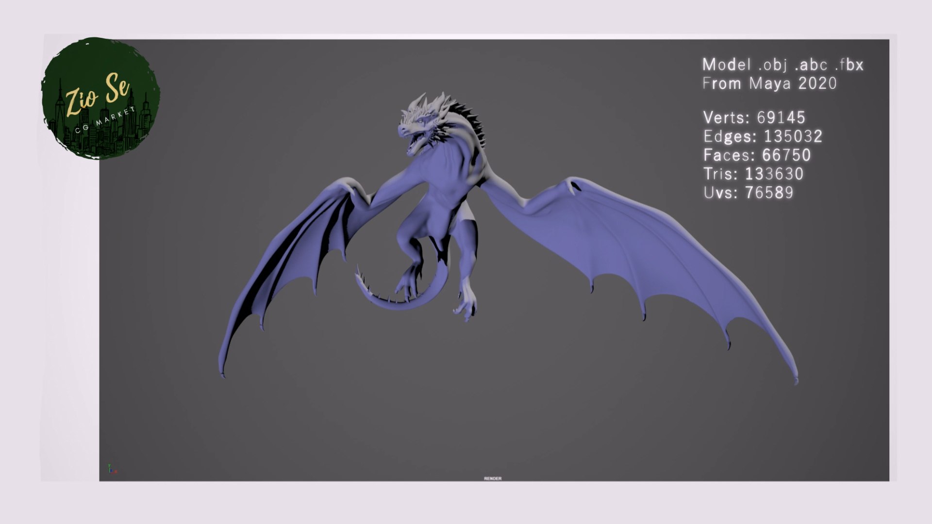 3D Dragon Rigged - TurboSquid 1870081