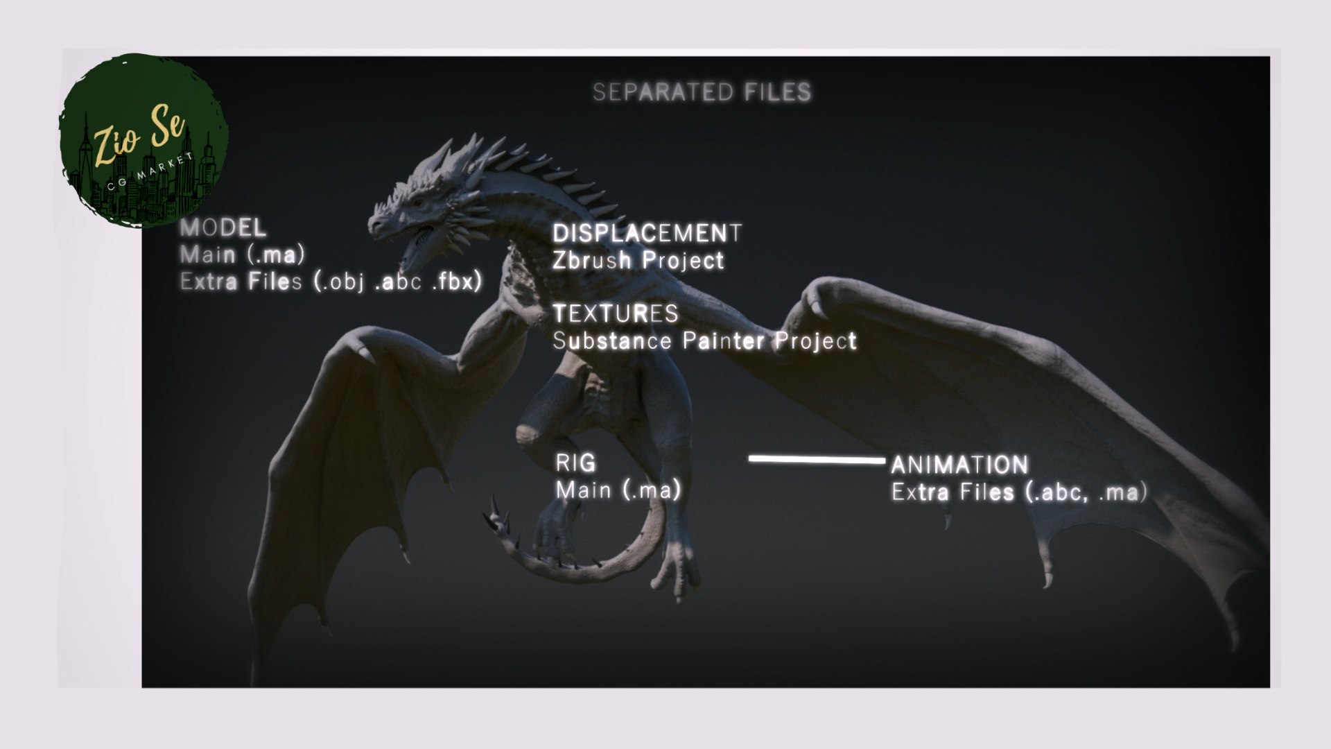 3D Dragon Rigged - TurboSquid 1870081