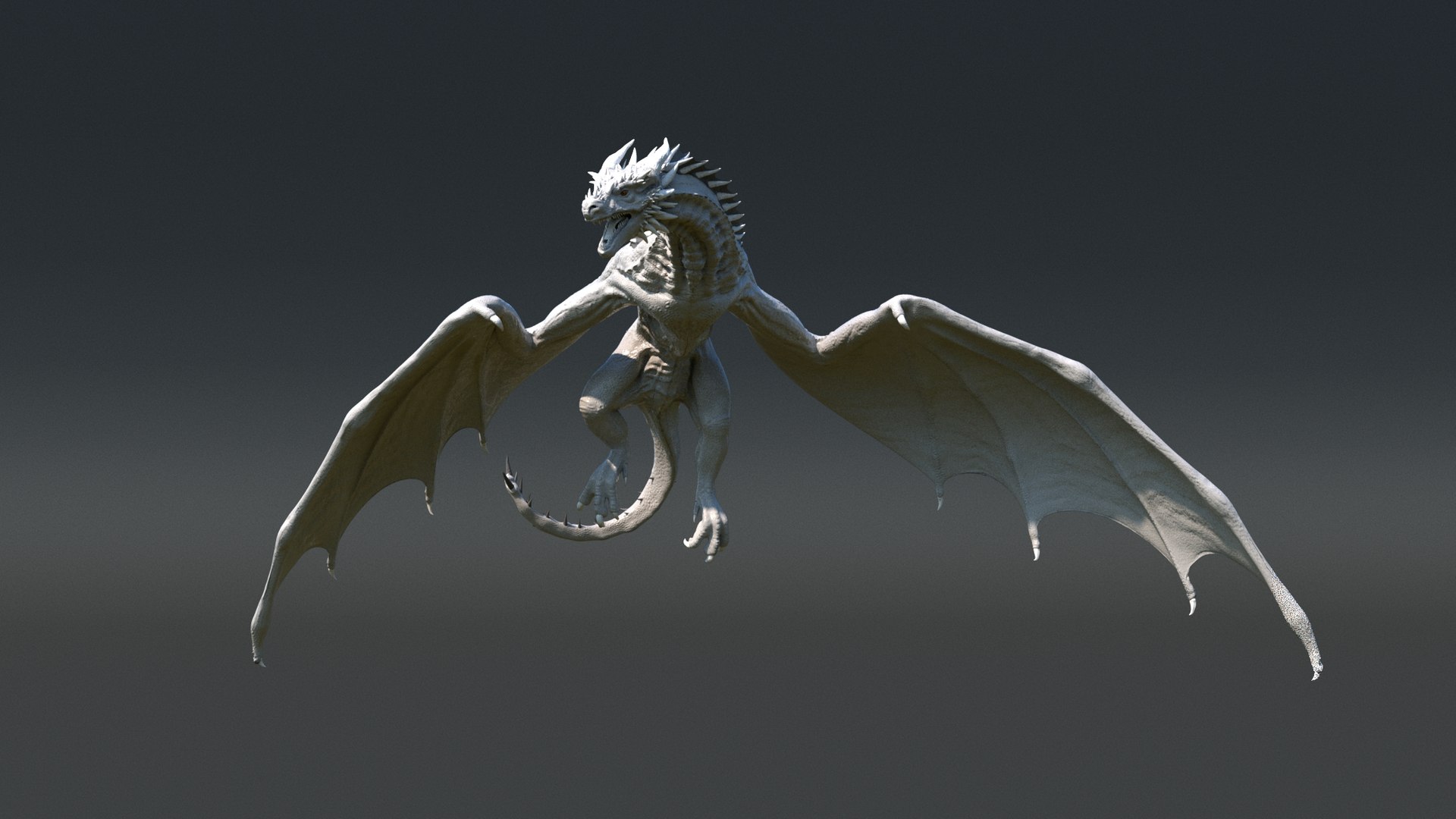 3D Dragon Rigged - TurboSquid 1870081