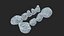 Ice Crystal 9 pieces