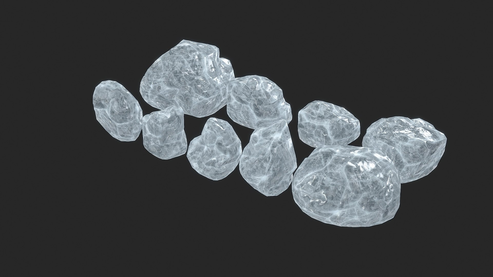 Ice Crystal 9 pieces 3D model https://p.turbosquid.com/ts-thumb/85/MiAdkO/m5/ice_0013/jpg/1755870278/1920x1080/fit_q87/2dace5ca82e7e4775681330453e1fa2af38f9577/ice_0013.jpg