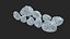 Ice Crystal 9 pieces