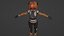 漫画 3D リグ サイバーパンク エミー キャラクター 3D モデル