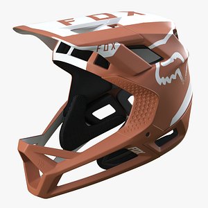 FOX Bike Helmet 3D