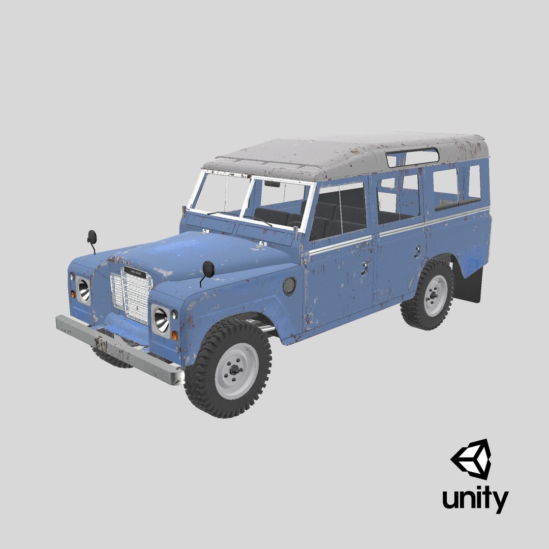 Land Rover Series III Rusted 3D Model - TurboSquid 2101636