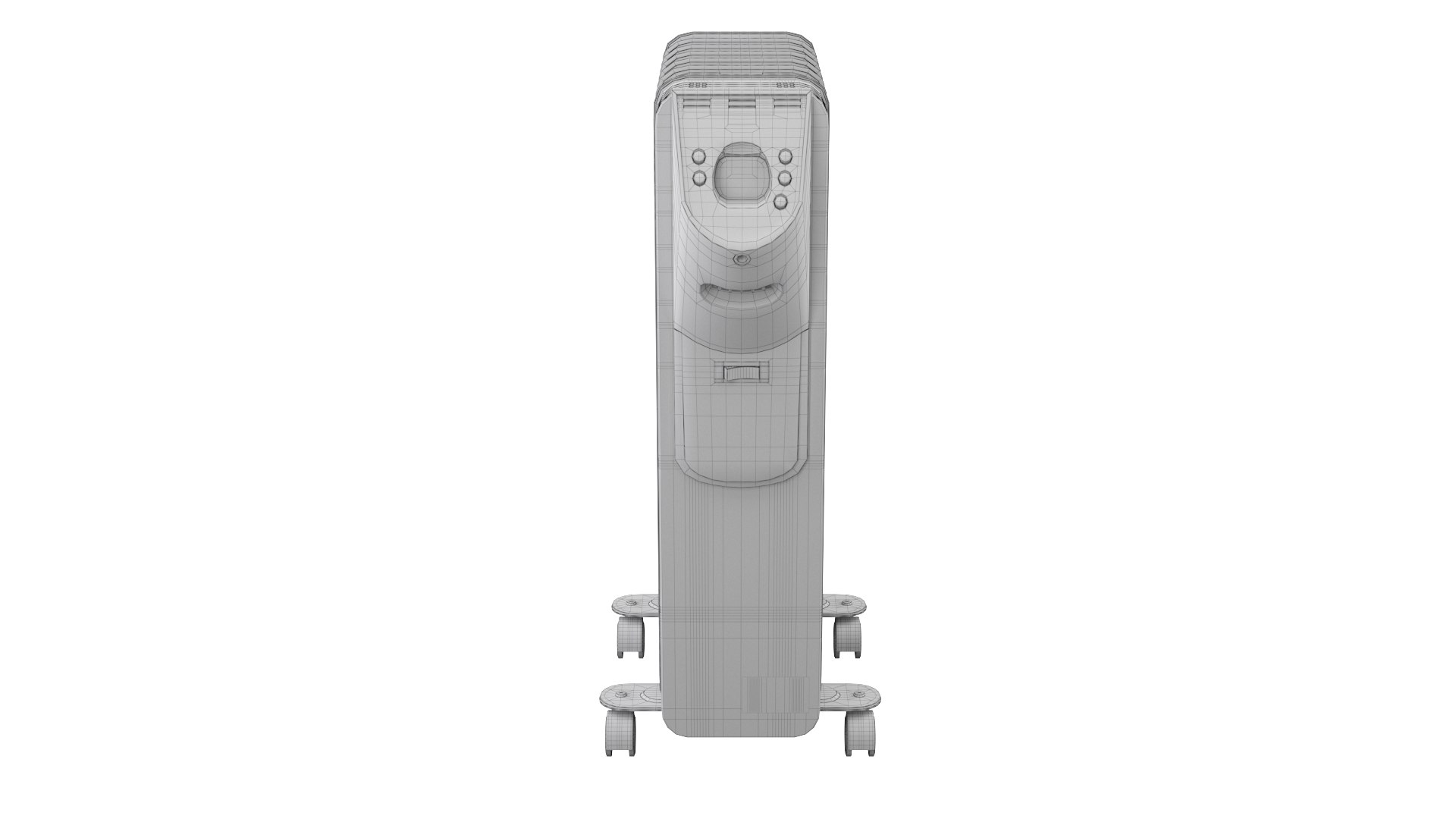 Heater Radiator Model - TurboSquid 1664333