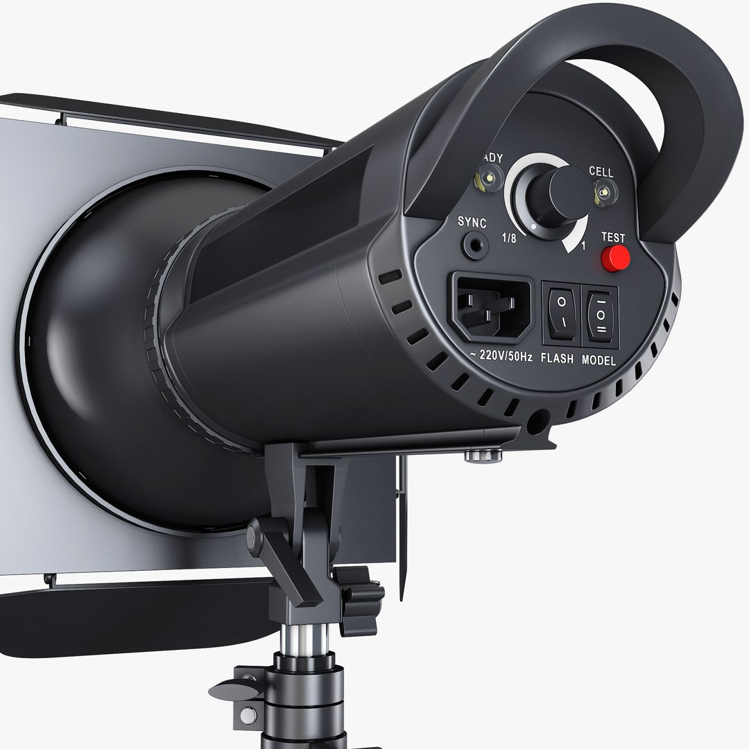 Studio Spot Light M 2 3D - TurboSquid 2152464