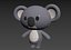 koala character 3D model