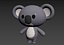 koala character 3D model