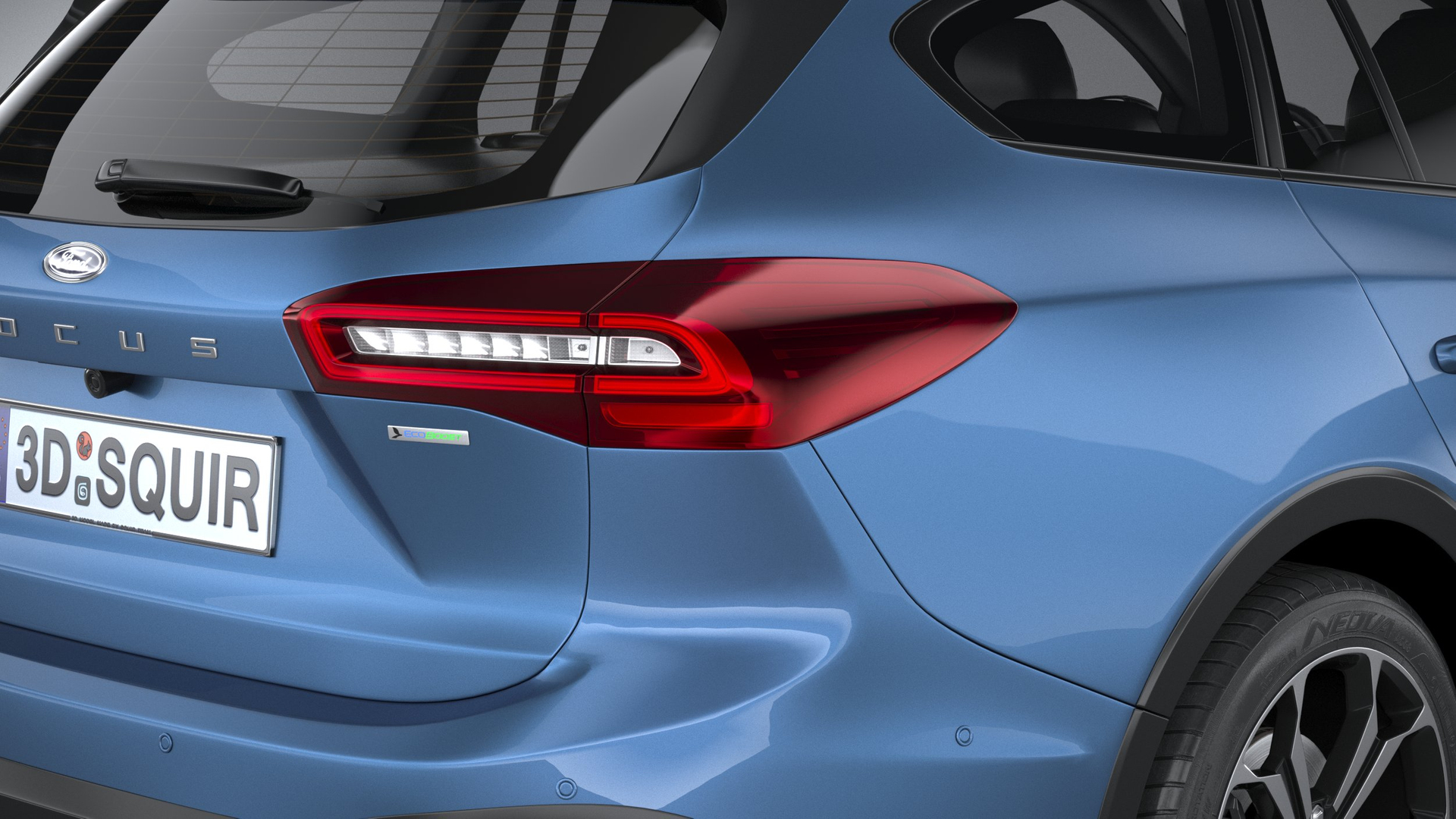 3D Ford Focus Active Wagon 2022 TurboSquid 1830434
