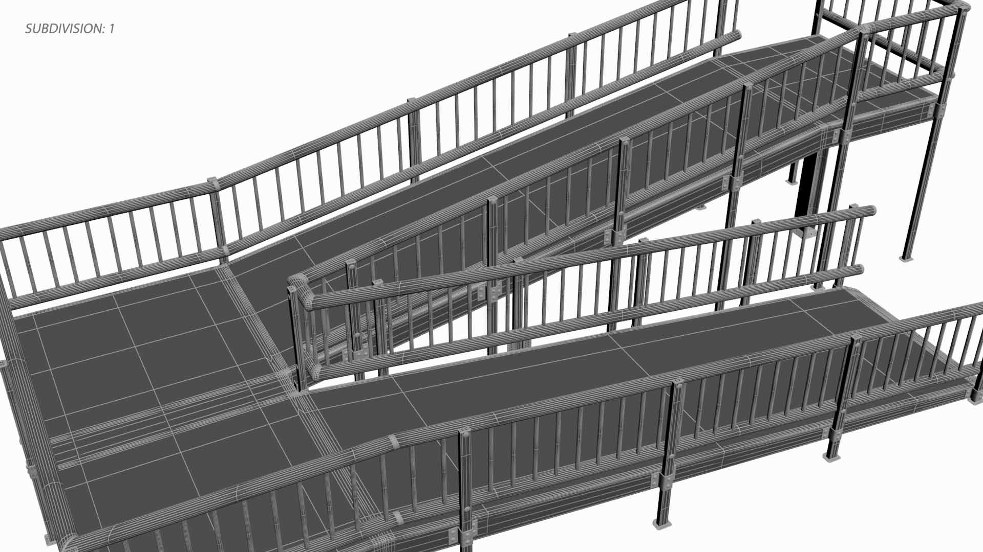 Access Ramp 3D Model - TurboSquid 2047898
