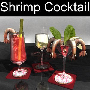 3d shrimp cocktail