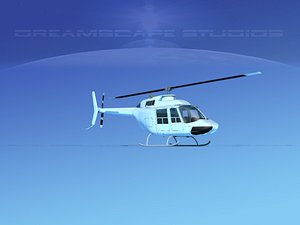 Bell 206 Jet Ranger Unmarked
