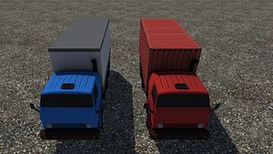 3D model - industrial truck