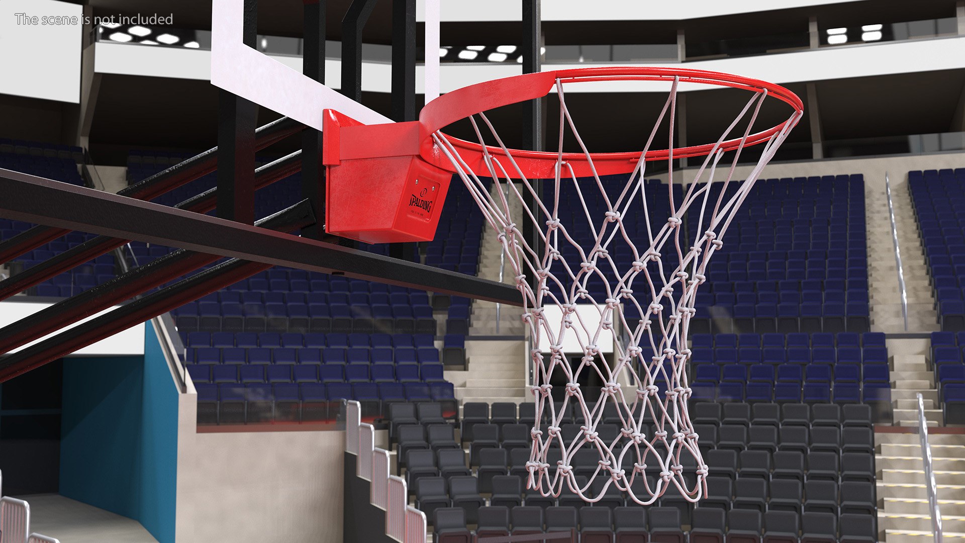 3D Basketball Hoop And Net Spalding - TurboSquid 2191773