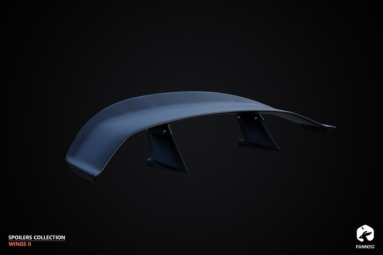 3D WINGS - Spoilers Collection II - Blender FBX - TurboSquid 2268409