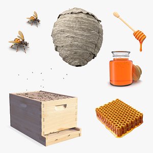 Honey Farm Collection 4 3D model