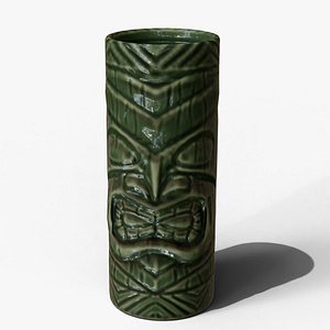 Tiki Mug Ku 3D model