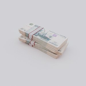 1000 Russian Ruble RUB Currency