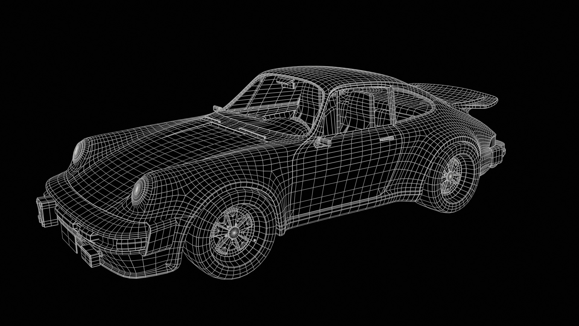 Porsche 911 Turbo 1977 Model - TurboSquid 2150206