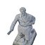Estátua de pastor ajoelhado