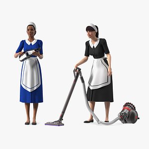 3D Housekeeping Maids Collection