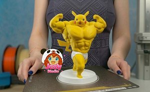 Pikachu Split 3D model