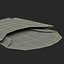 Folded French Fry Box Generic 3D Model