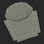 Folded French Fry Box Generic 3D Model