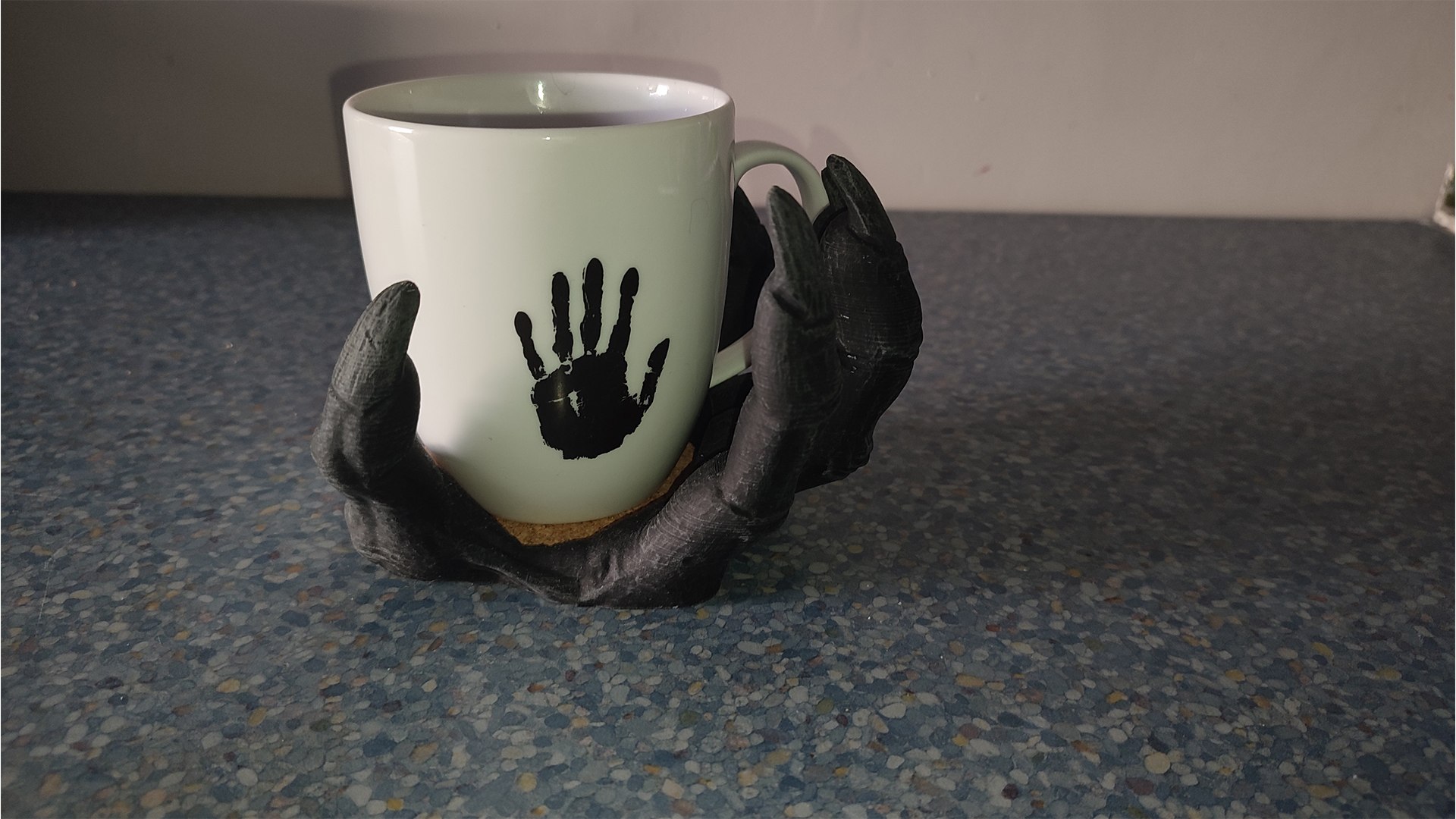 Devil Hand Halloween Cup Holder Model TurboSquid 1976655