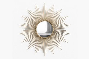 3d global views sunburst mirror